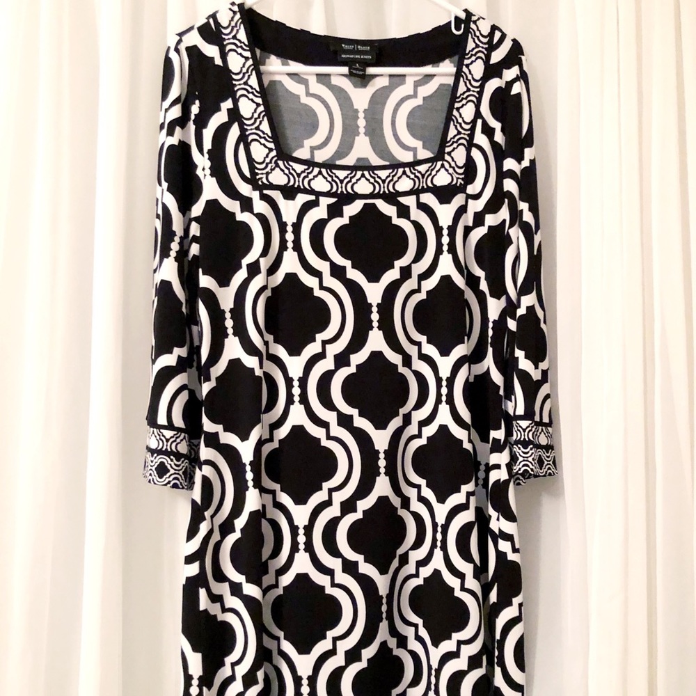 White House Black Market Patterned Dress